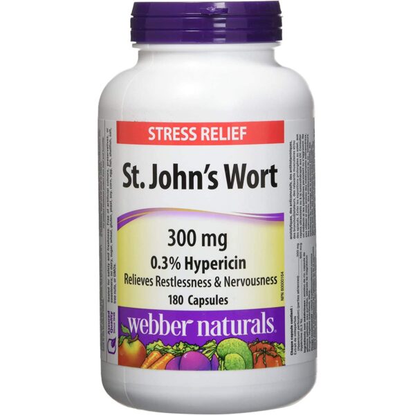 Webber Naturals St. John's Wort Extract, 300 Mg, 60-Count