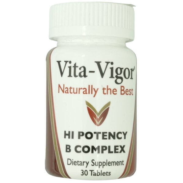 Vita-Vigor Hi Potency B Complex Tab 30s